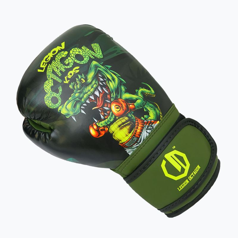Boxhandschuhe Octagon Legion Crocodile green/multicolour 2