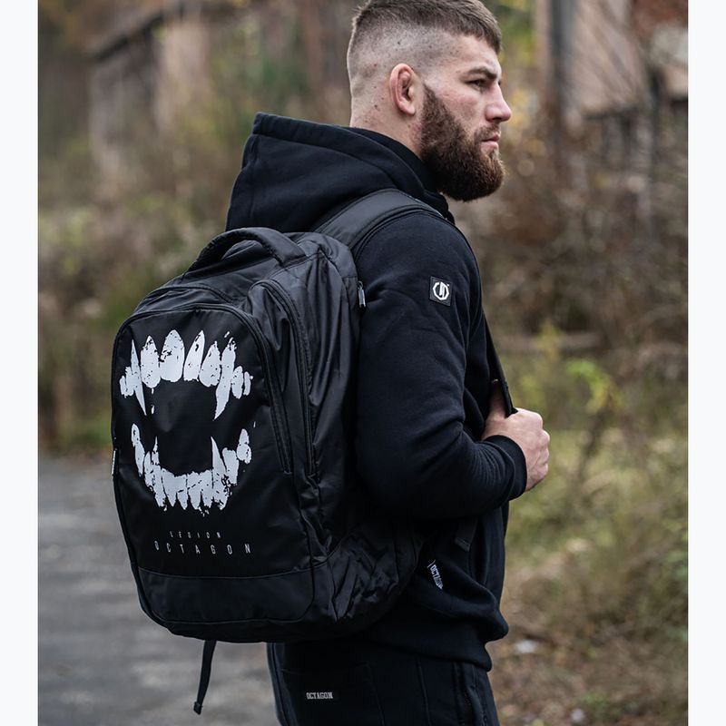 Rucksack Octagon Legion Zęby black 7