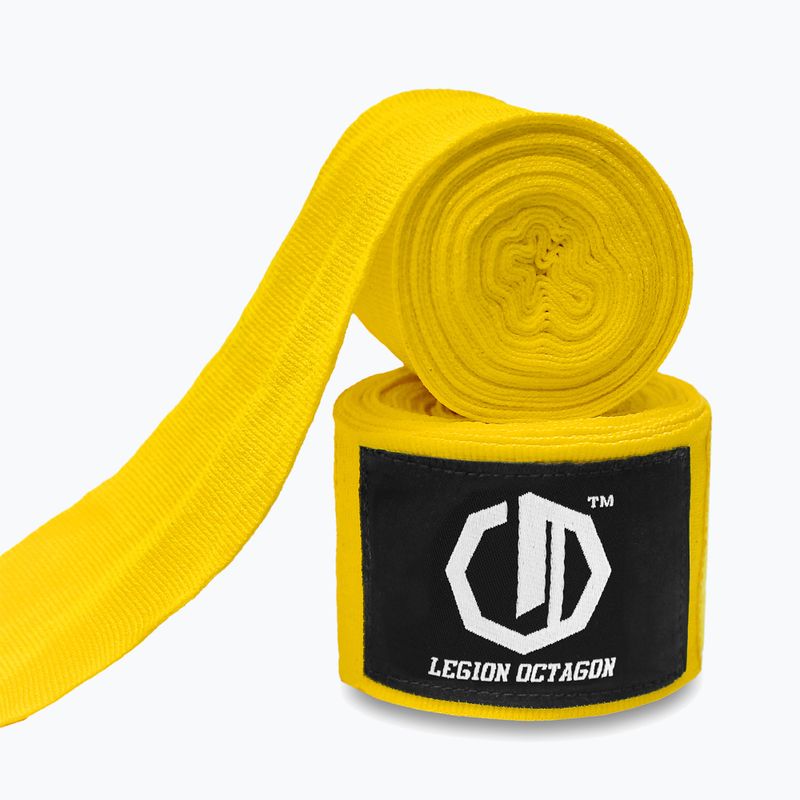 Boxbandagen Octagon Legion Standard 300 cm yellow 2