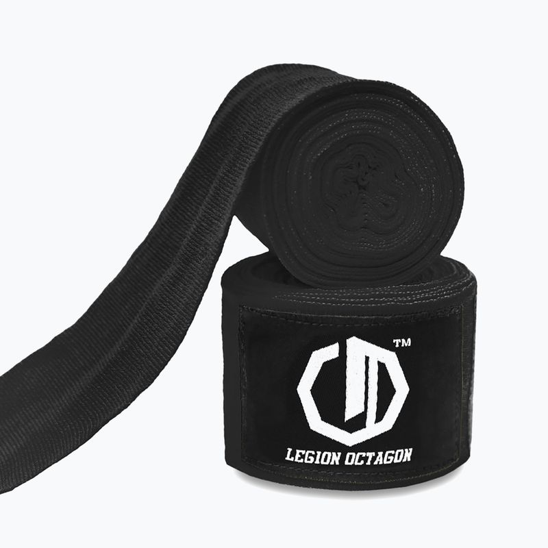 Boxbandagen Octagon Legion Standard 500 cm black/white 2