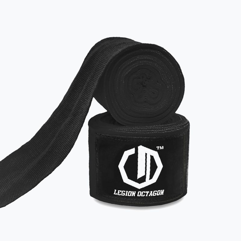 Boxbandagen Octagon Legion Standard 300 cm black/white 2