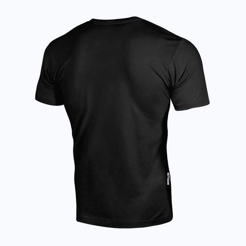Herren-Shirt Octagon Small Logo black/orange 2