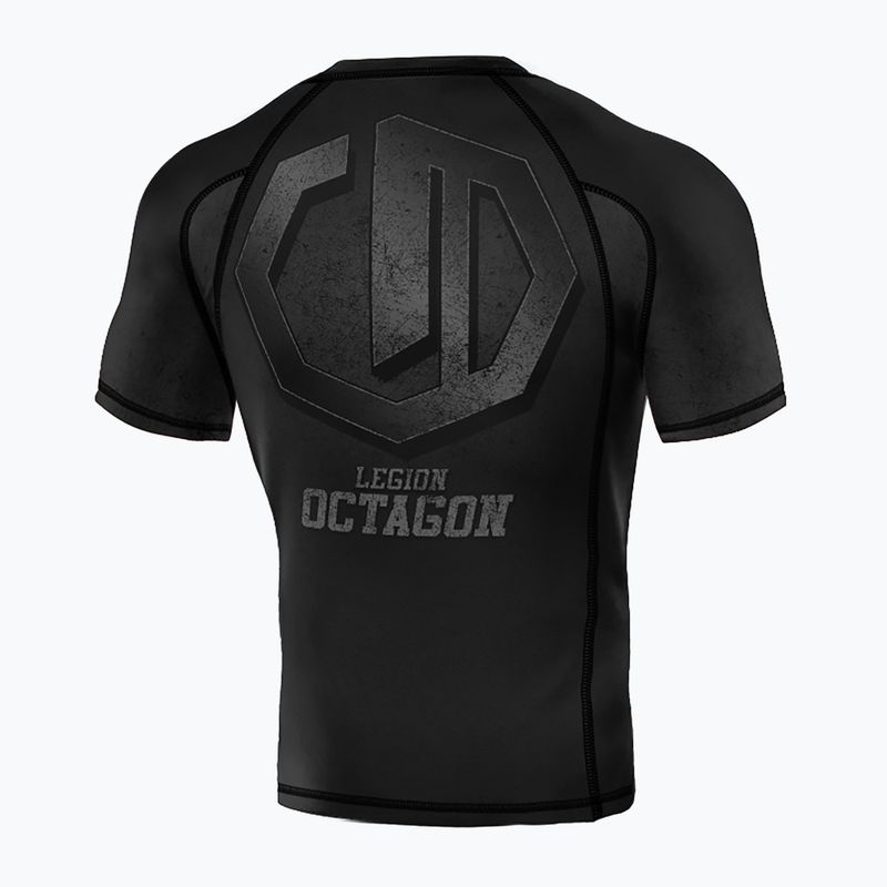 Herren-Rashguard Octagon Legion Premium Conquest black/grey 2