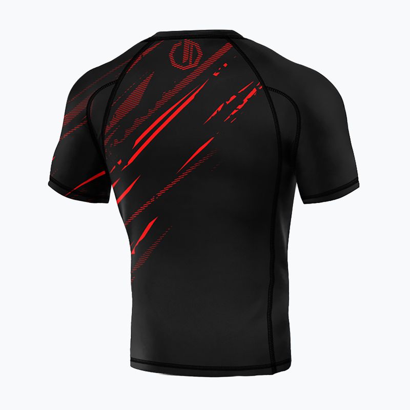 Herren-Rashguard Octagon Legion Premium Escape black/red 2