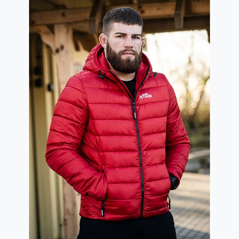 Herren Winterjacke Octagon Legion Florida red 3