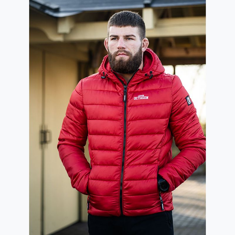 Herren Winterjacke Octagon Legion Florida red 5