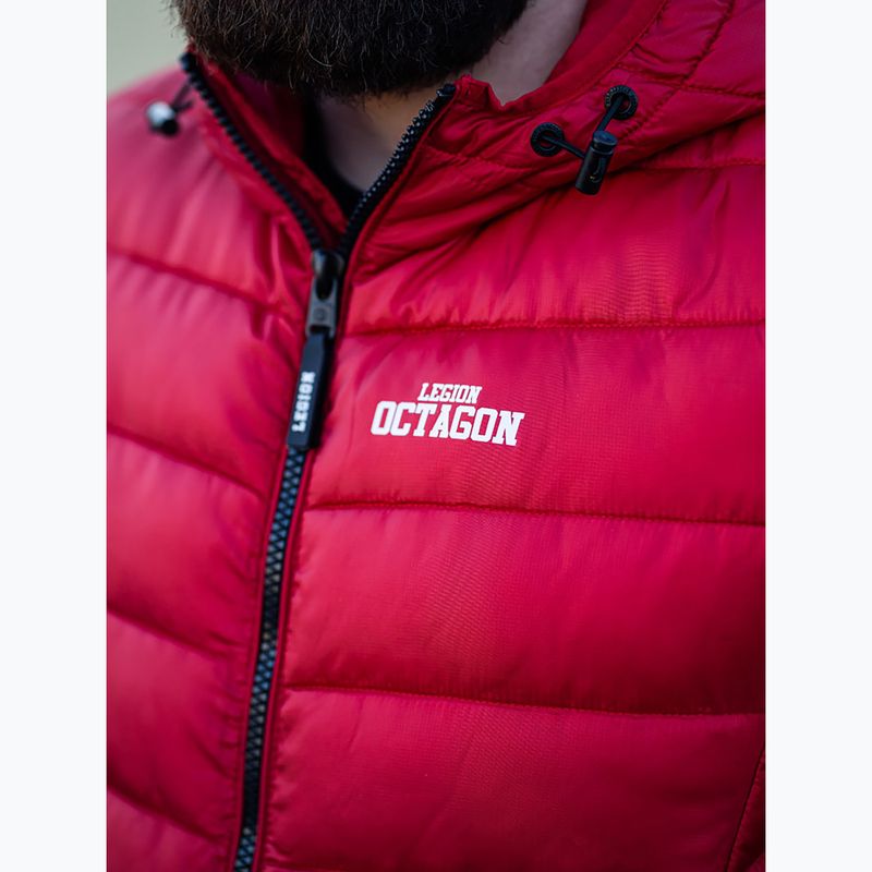Herren Winterjacke Octagon Legion Florida red 6