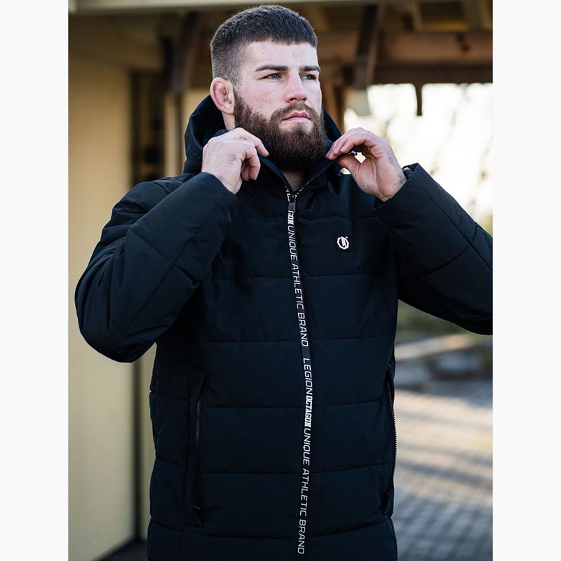 Herren Winterjacke Octagon Legion Panama black 6
