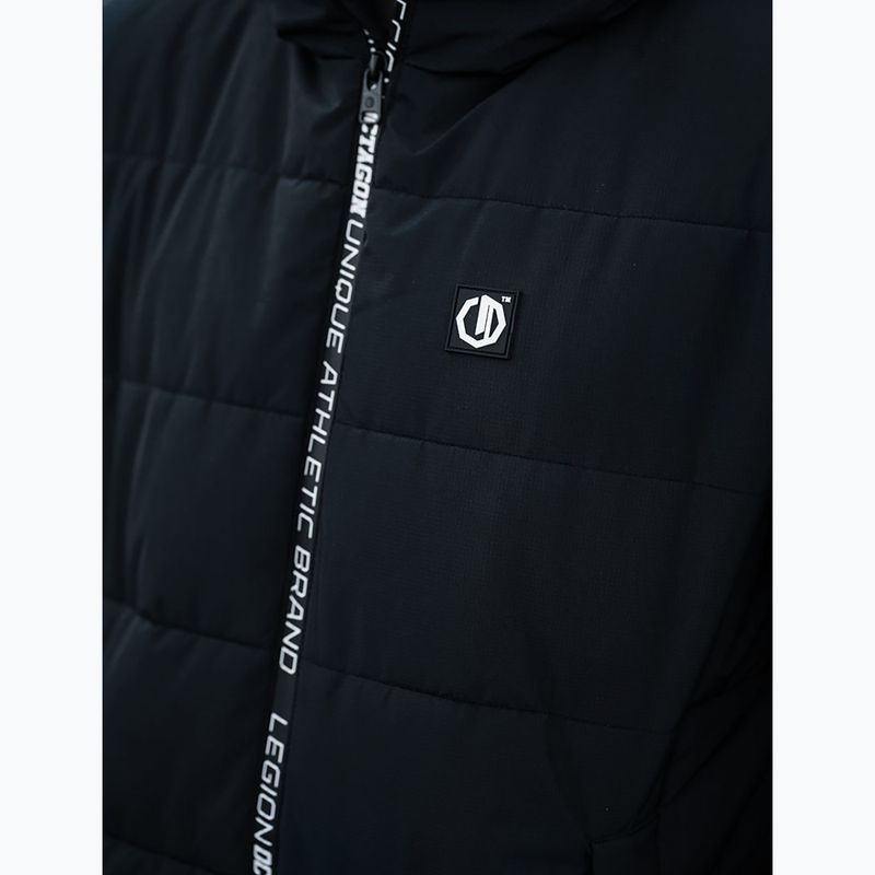 Herren Winterjacke Octagon Legion Panama black 8