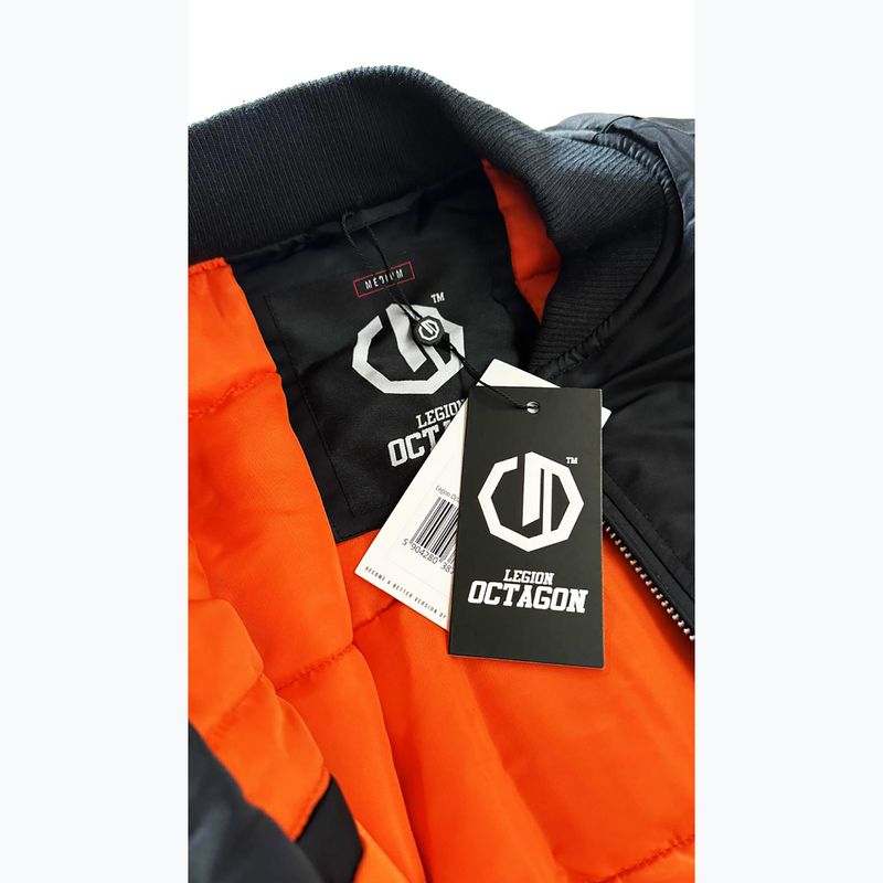 Herren Winterjacke Octagon Legion Force black 5