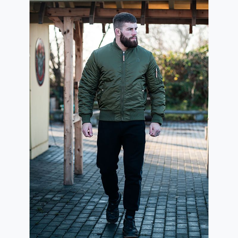 Herren Winterjacke Octagon Legion Force army green 4