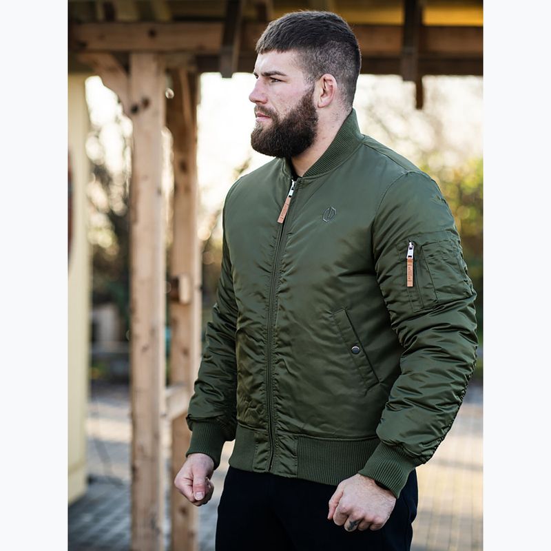 Herren Winterjacke Octagon Legion Force army green 5
