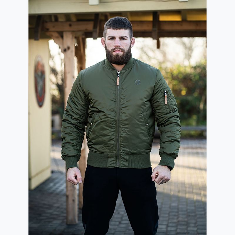 Herren Winterjacke Octagon Legion Force army green 6