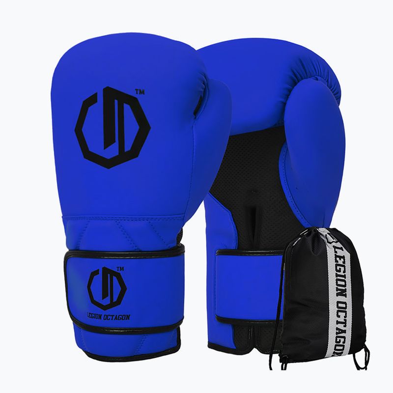 Boxhandschuhe Octagon Legion Enforcer + dark blue bag