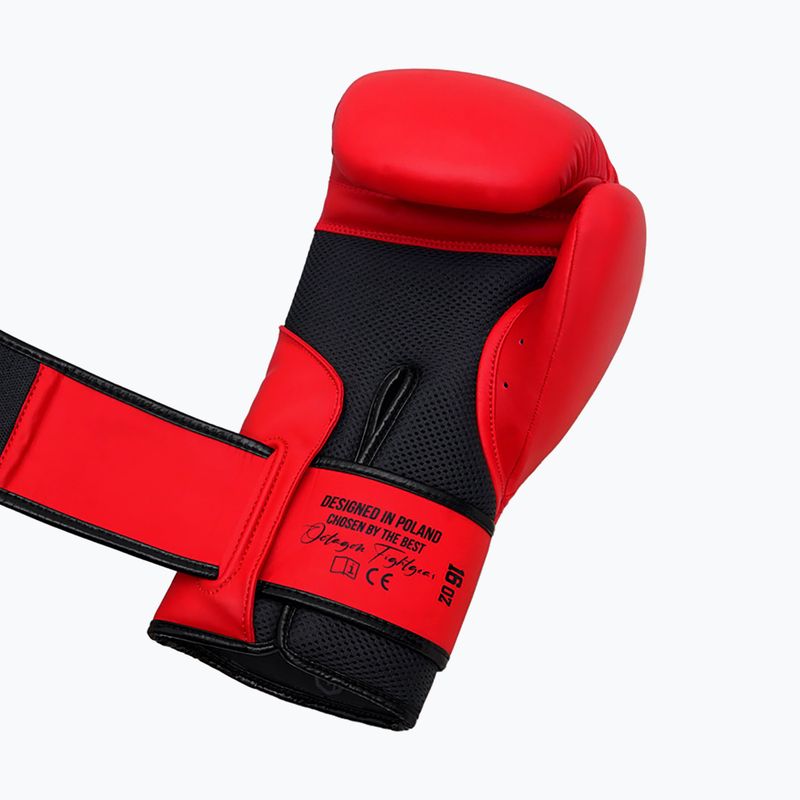 Boxhandschuhe Octagon Legion Enforcer + dark red bag 5