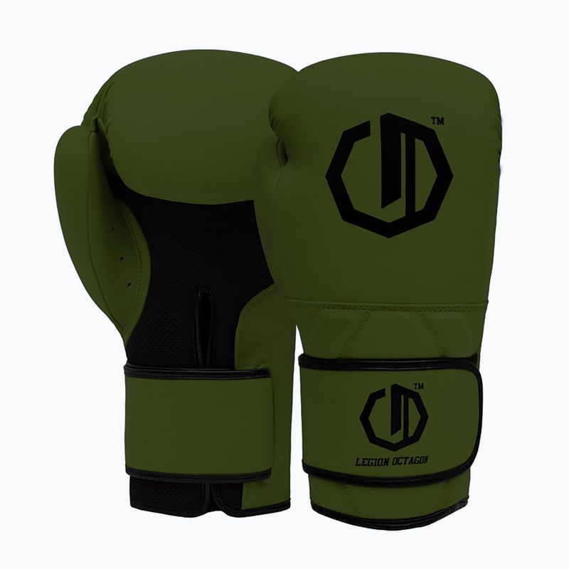Boxhandschuhe Octagon Legion Enforcer + dark green bag 2