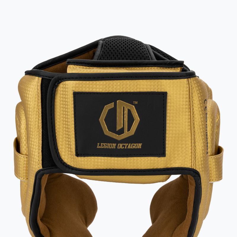 Boxhelm Octagon Legion Kevlar gold 4