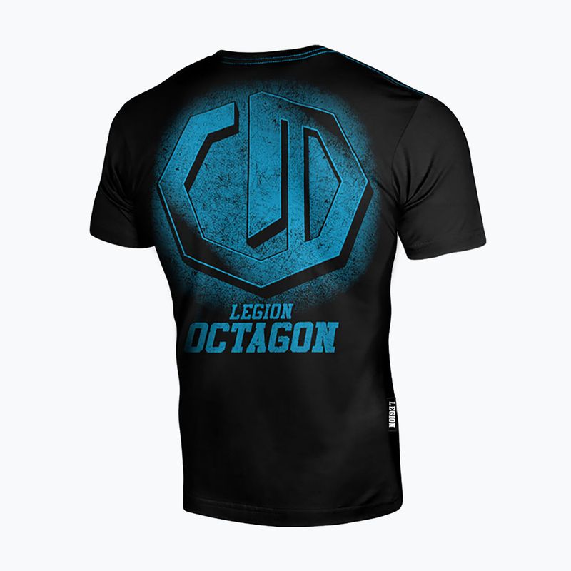 Herren-Shirt Octagon Legion Conquest black/blue 2