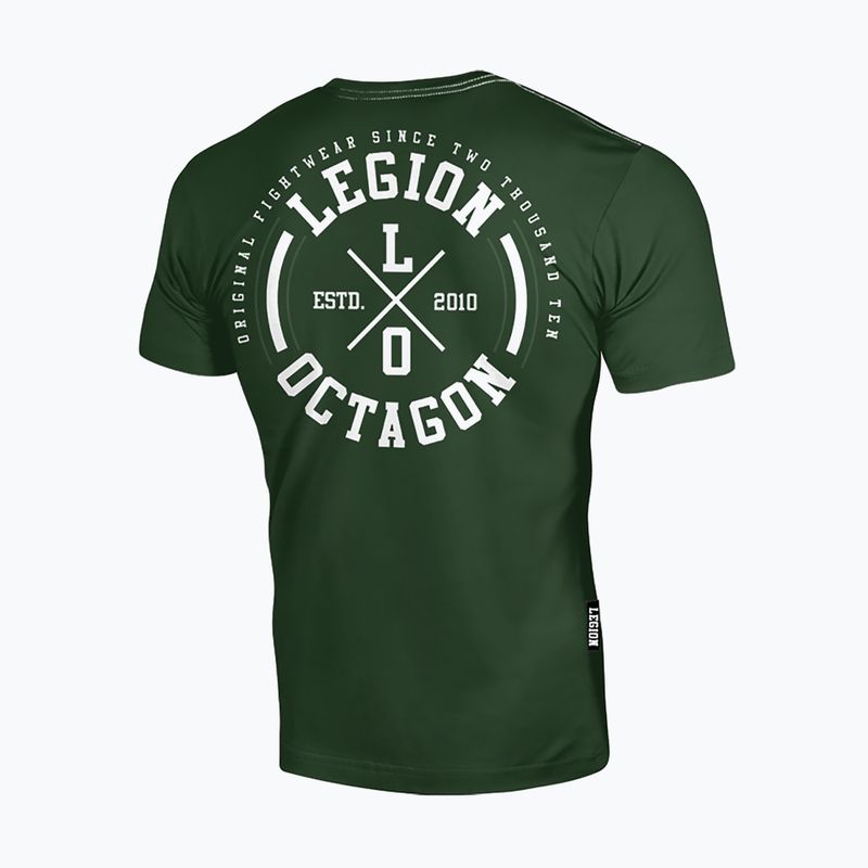 Herren-Shirt Octagon Legion LO bottle green 2