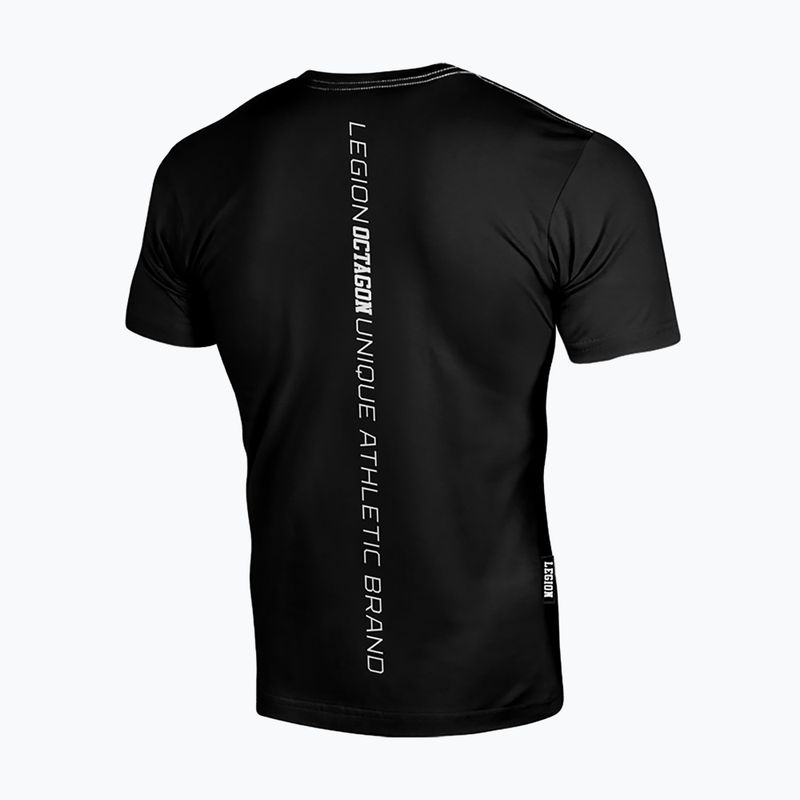Herren-Shirt Octagon Legion Unique black/white 2