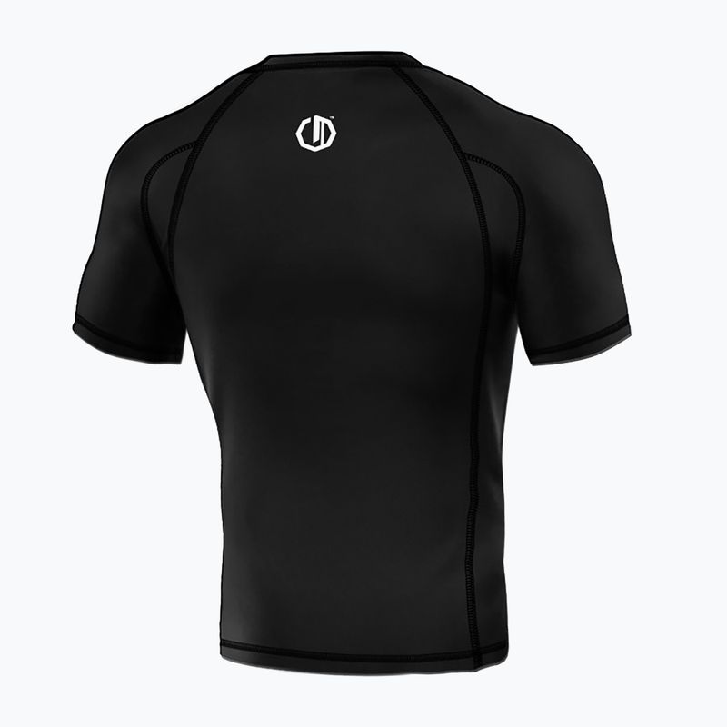 Herren-Rashguard Octagon Legion Premium black/white 2
