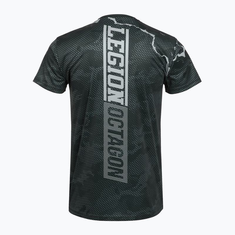 Trainings-T-Shirt Herren Octagon Marble Camo black 2