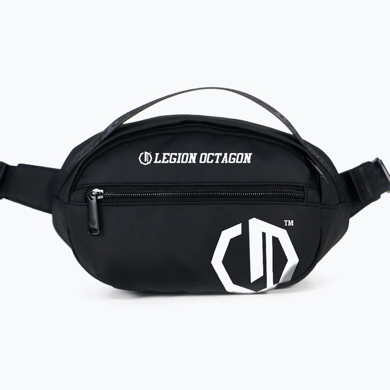 Bauchtasche Octagon Legion Siena black/white