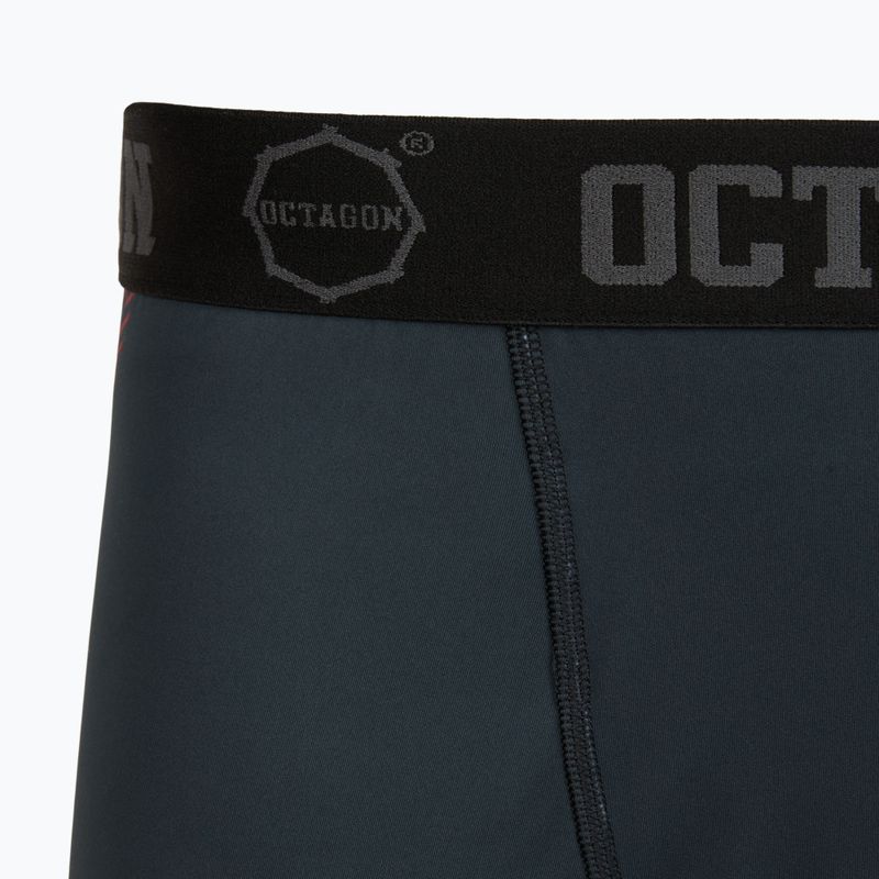 Herren-Trainingsshorts Octagon Legion Escape black/red 3