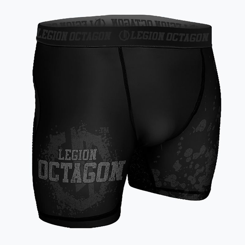 Herren-Trainingsshorts Octagon Legion Grunge black/grey 3