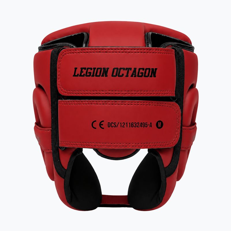 Boxhelm  Octagon Legion Enforcer red 2