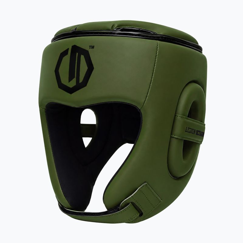 Boxhelm  Octagon Legion Enforcer dark green 3