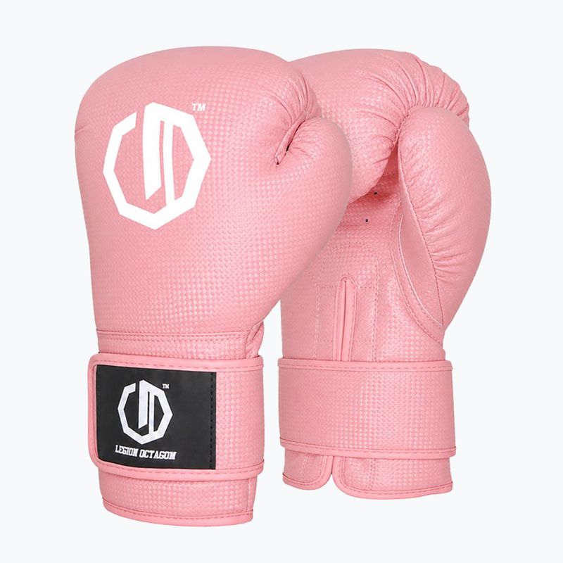 Boxhandschuhe für Damen Octagon Legion Kevlar powder pink 2