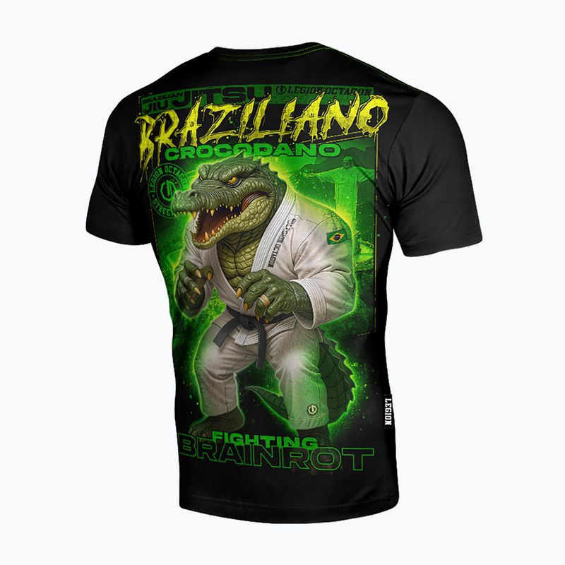 Herren-Shirt Octagon Legion Brainrot Braziliano Crocodano black/multicolor 2