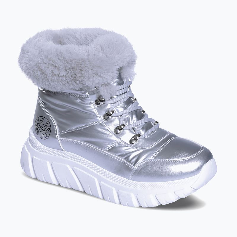 Lee Cooper Damen Schneestiefel LCJ-23-44-1954 silber