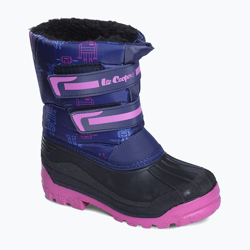 Lee Cooper Kinder-Schneestiefel LCJ-23-44-2007 navy/fuchsia 7