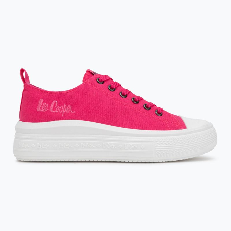 Lee Cooper Damen Schuhe LCW-25-44-3213LA fuchsia 2