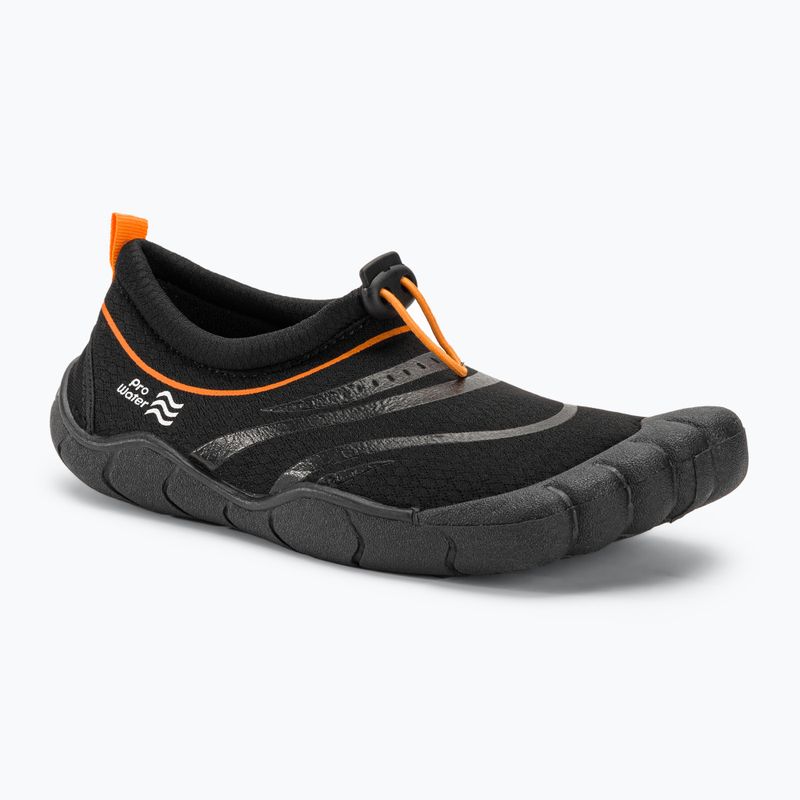ProWater Damen Wasserschuhe schwarz und orange PRO-23-37-127L