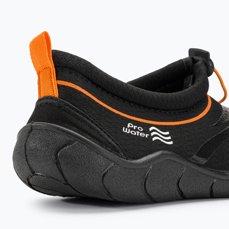 ProWater Damen Wasserschuhe schwarz und orange PRO-23-37-127L 9
