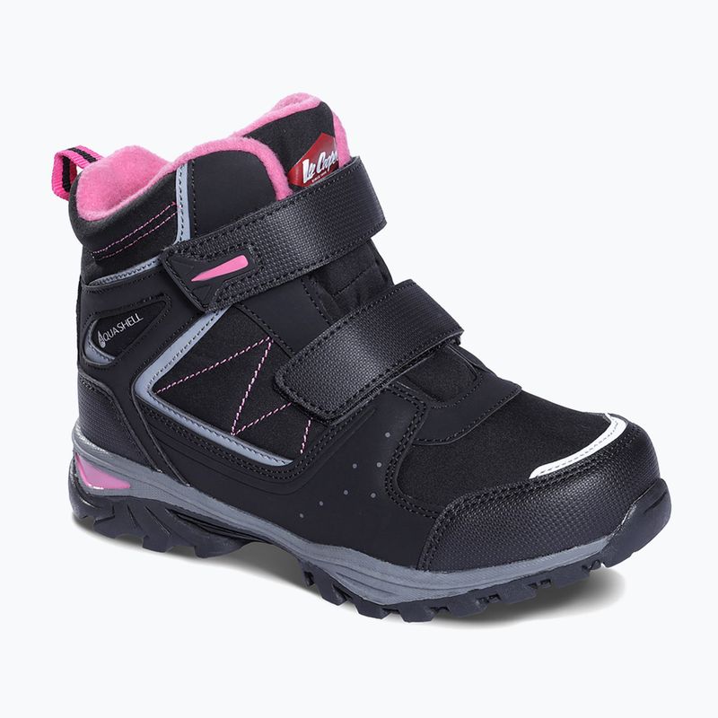 Lee Cooper Kinderschneestiefel LCJ-23-01-2061 schwarz/fuchsia