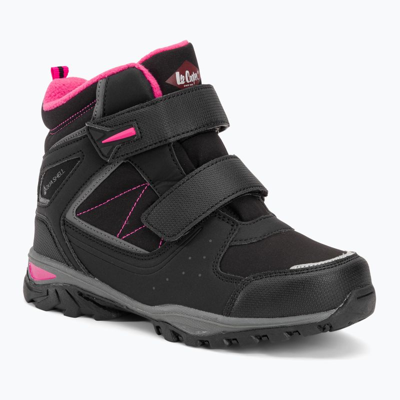 Lee Cooper Kinderschneestiefel LCJ-23-01-2061 schwarz/fuchsia