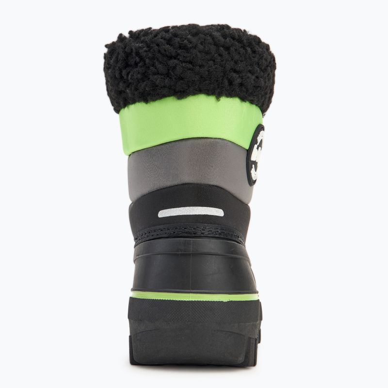 Lee Cooper Kinder-Schneestiefel LCJ-24-44-2856K schwarz / lime