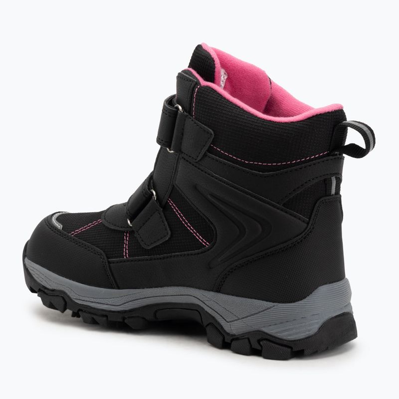 Lee Cooper Kinderschneestiefel LCJ-25-01-3755K schwarz/fuxia 3