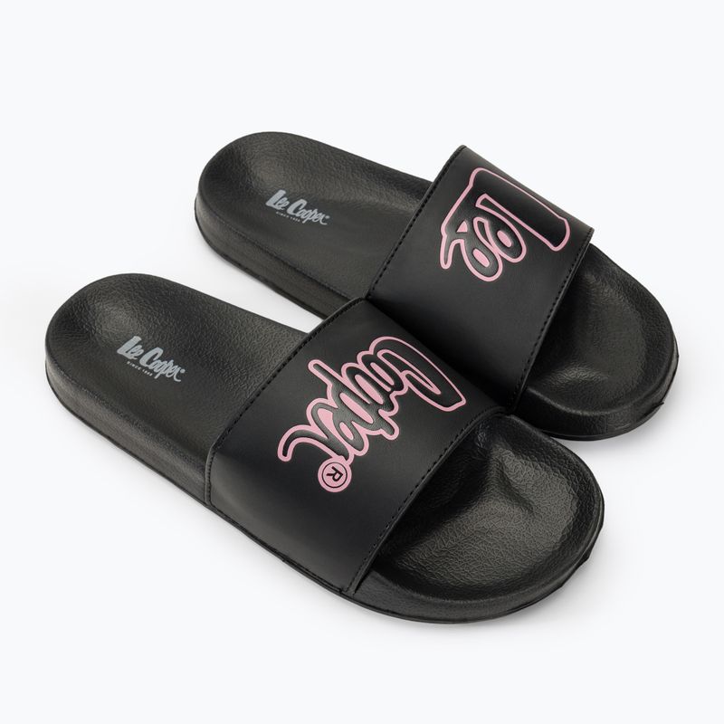 Slides Schlappen  Damen Lee Cooper LCW-24-42-2482 black/pink 8