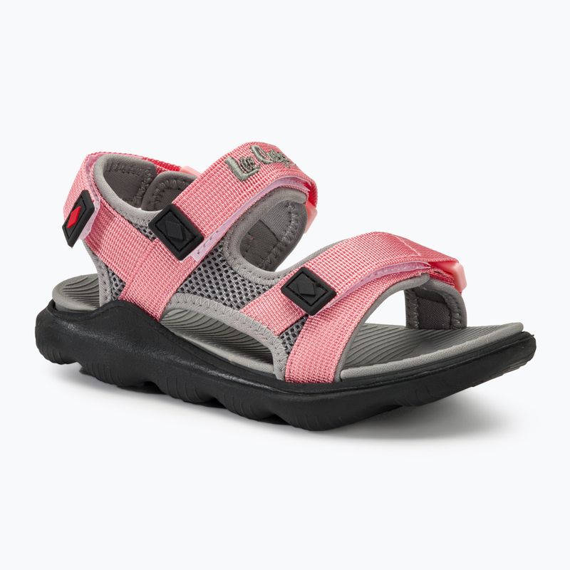 Lee Cooper Kindersandalen LCW-24-34-2603 grau/rosa