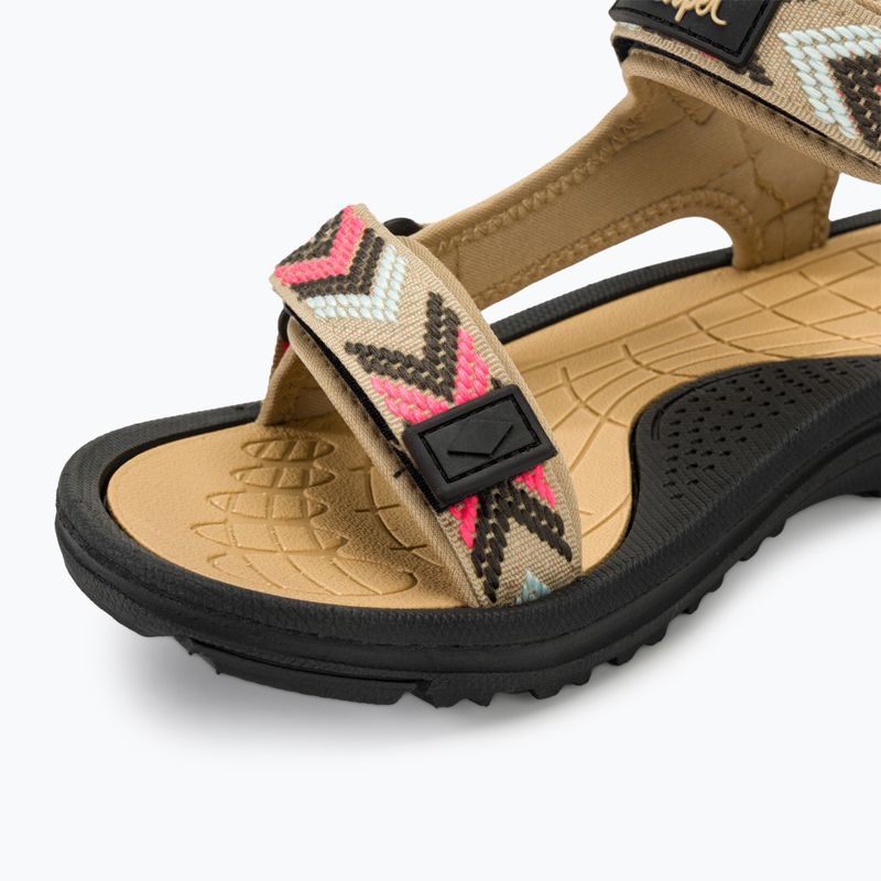 Lee Cooper Damen Sandalen LCW-24-34-2612 beige / rot 7