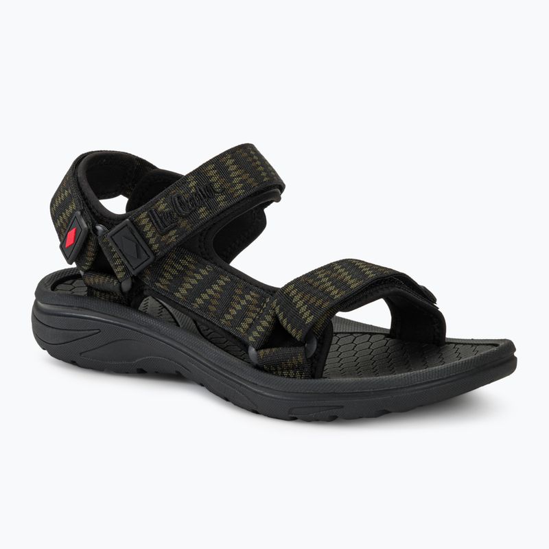Lee Cooper Herren Sandalen LCW-24-34-2622 schwarz / oliv