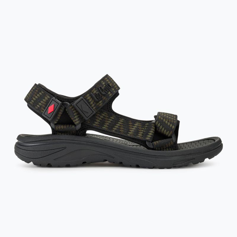 Lee Cooper Herren Sandalen LCW-24-34-2622 schwarz / oliv 2