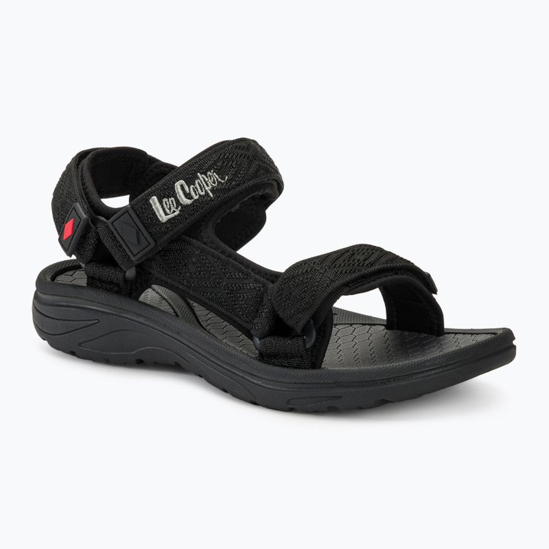 Lee Cooper Herren Sandalen LCW-24-34-2623 schwarz / grau