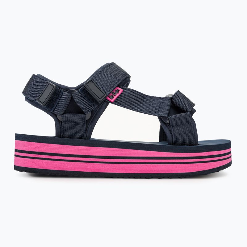 Lee Cooper Damen Sandalen LCW-24-05-2754 navy / fuxia 2