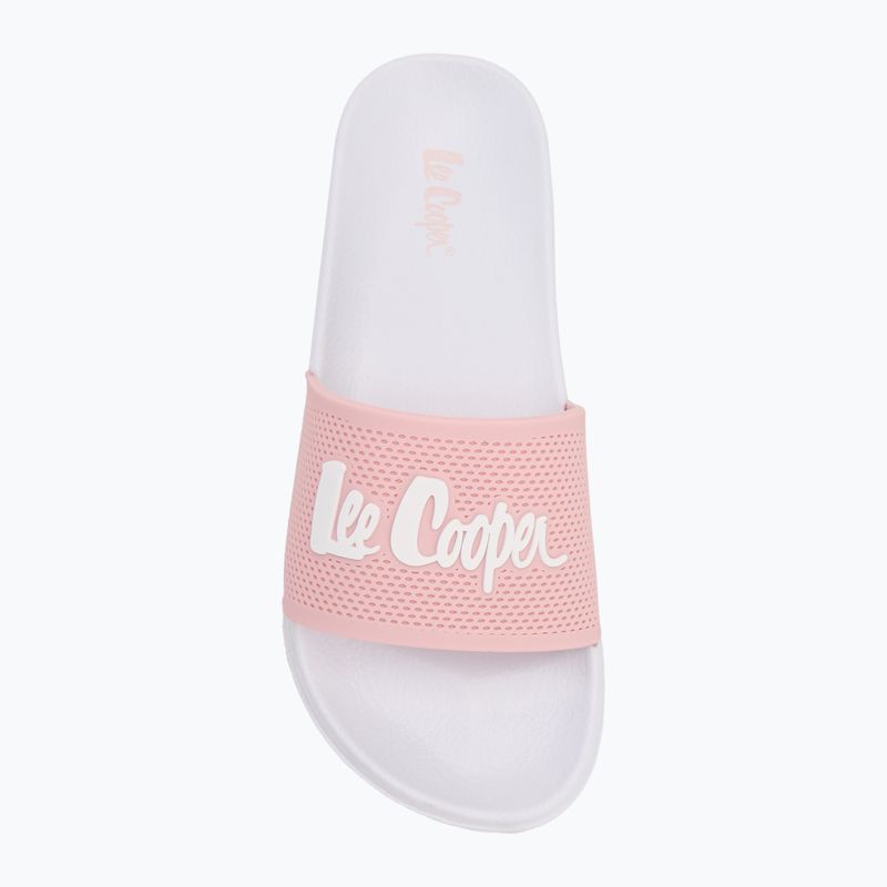 Lee Cooper Damen Flip-Flops LCW-25-07-3520LA rosa/weiß 5